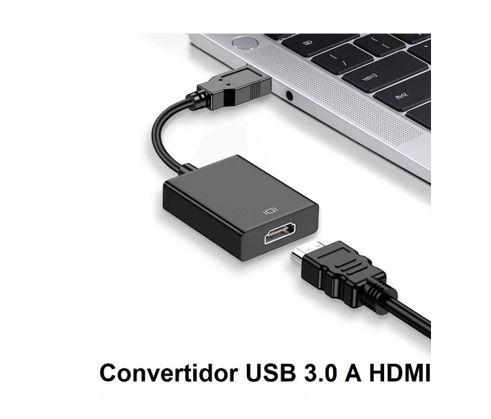 Cable Convertidor Usb A Hdmi Usb 3.0 A Hdmi Full Hd 1080